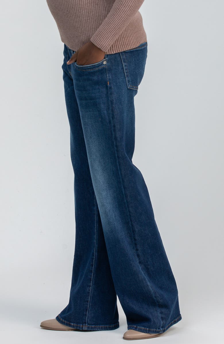 PIETRO BRUNELLI MATERNITY Relaxed Fit Maternity Jeans, Alternate, color, Blue Dublin