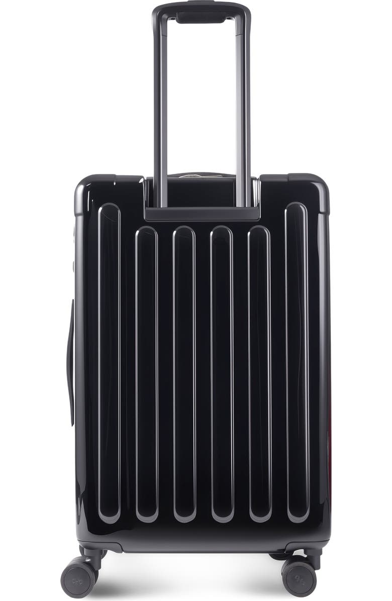 Hedgren Nostos Glossy Medium Spinner Suitcase, Alternate, color, Nocturne