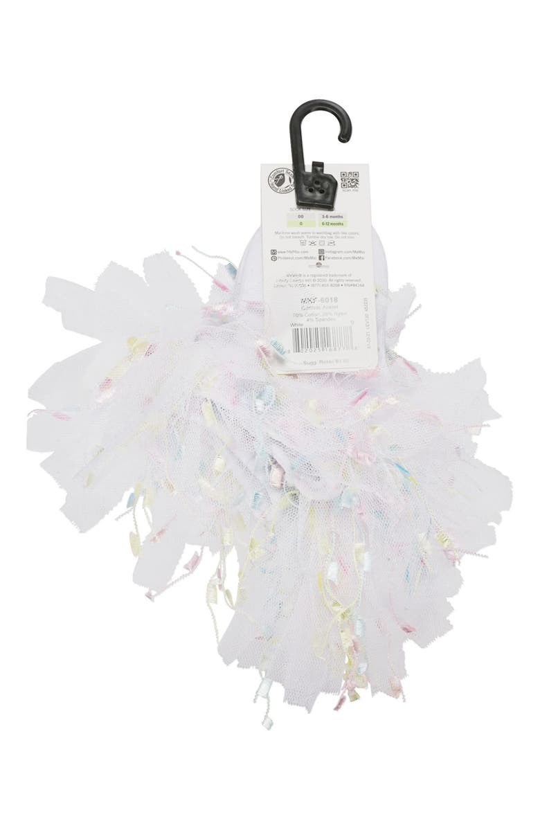 MeMoi Confetti Anklet Sock, Alternate, color, White