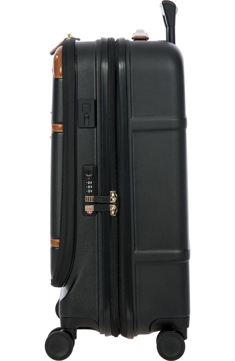 Bric's Bellagio 3.0 21" Carry-On Expandable Spinner w/Pocket, Alternate, color, Black