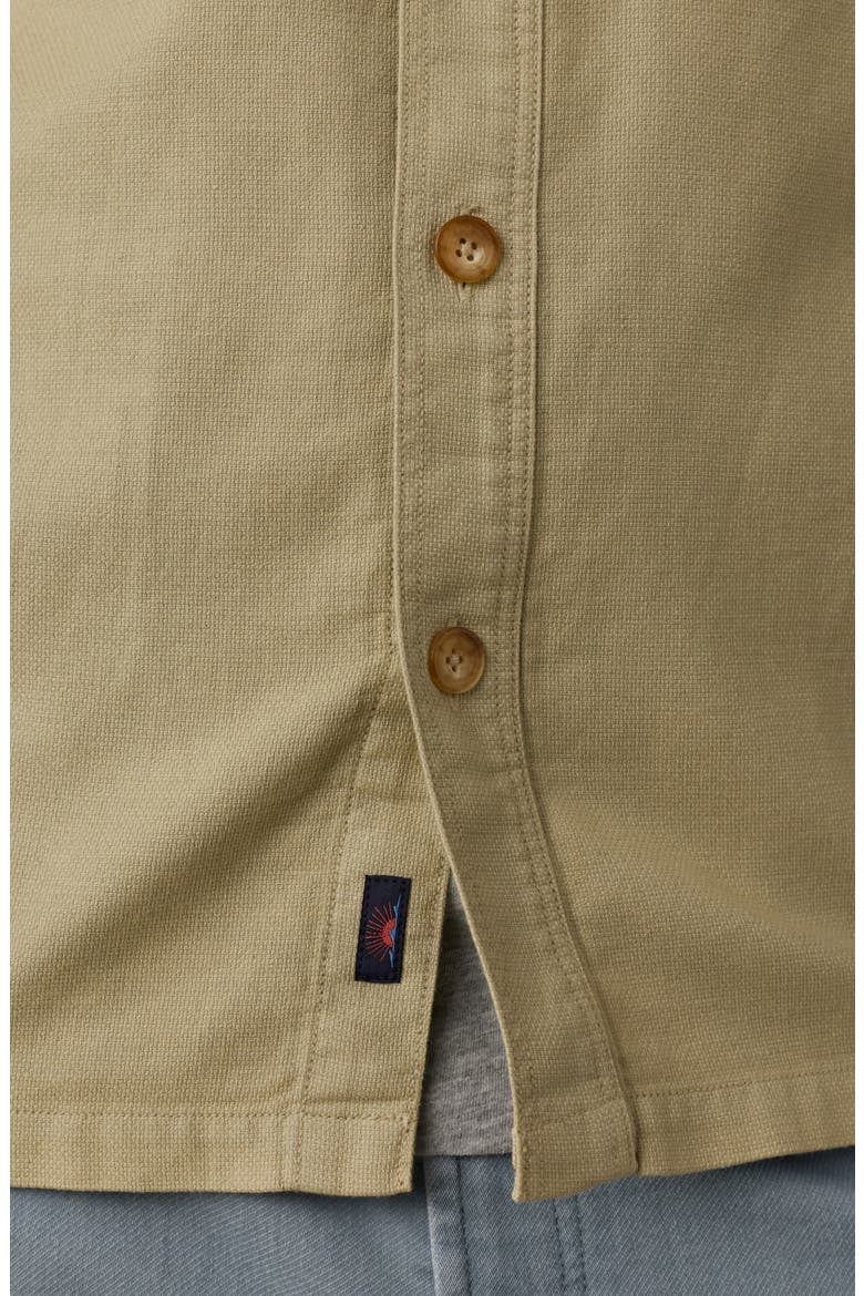 Tropic Surplus Organic Cotton & Linen Shirt Jacket, Alternate, color, RIDGE KHAKI