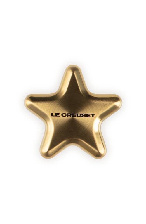Le Creuset Gold Star Knob In Gold