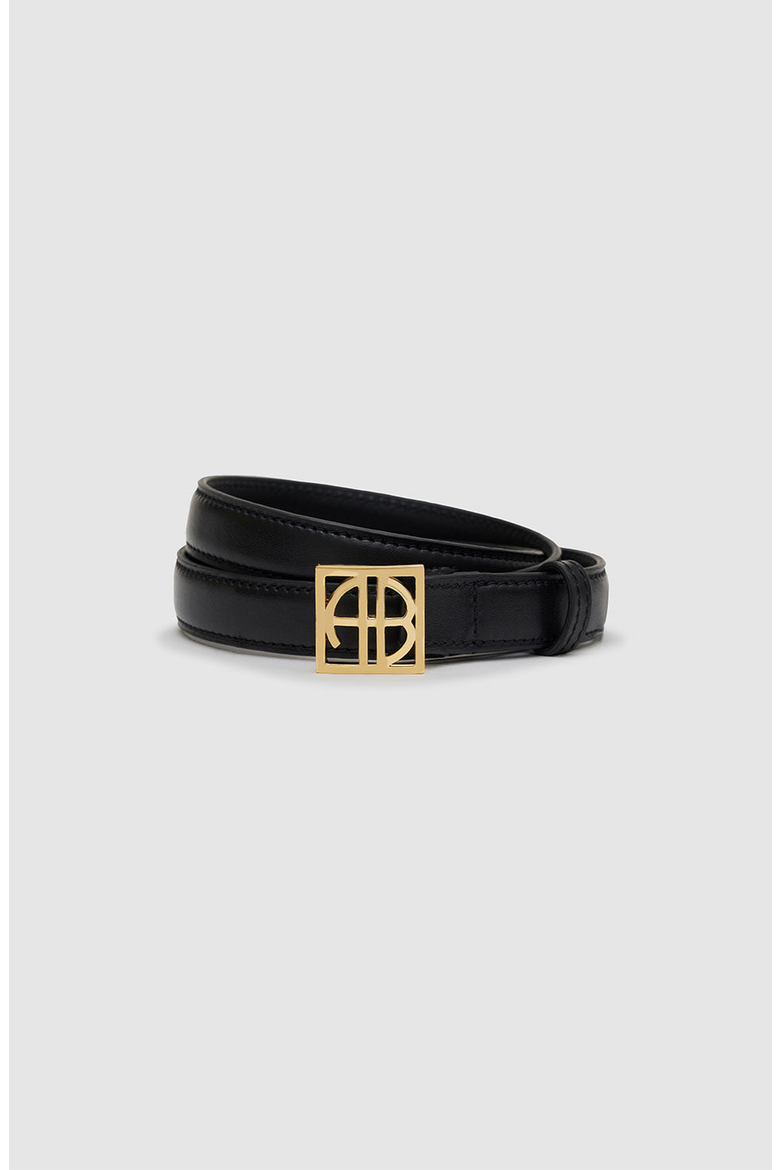 Monogram Belt, Alternate, color, Black