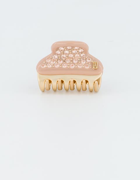 Vendome Small Crystal Hair Claw Clip