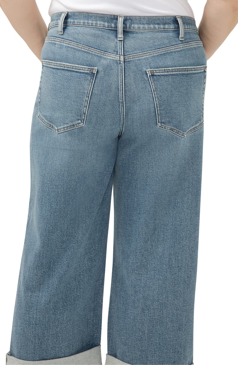 Silver Jeans Co. Be Easy Crop Wide Leg Jeans, Alternate, color, Indigo