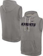 Nike Men's Nike Heather Gray UCF Knights 2025 Sideline Standard Issue Sleeveless Hoodie