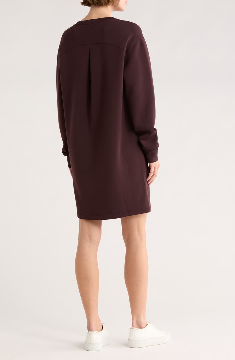SPANX<sup>®</sup> Long Sleeve Sweater Dress, Alternate, color, Truffle Brown