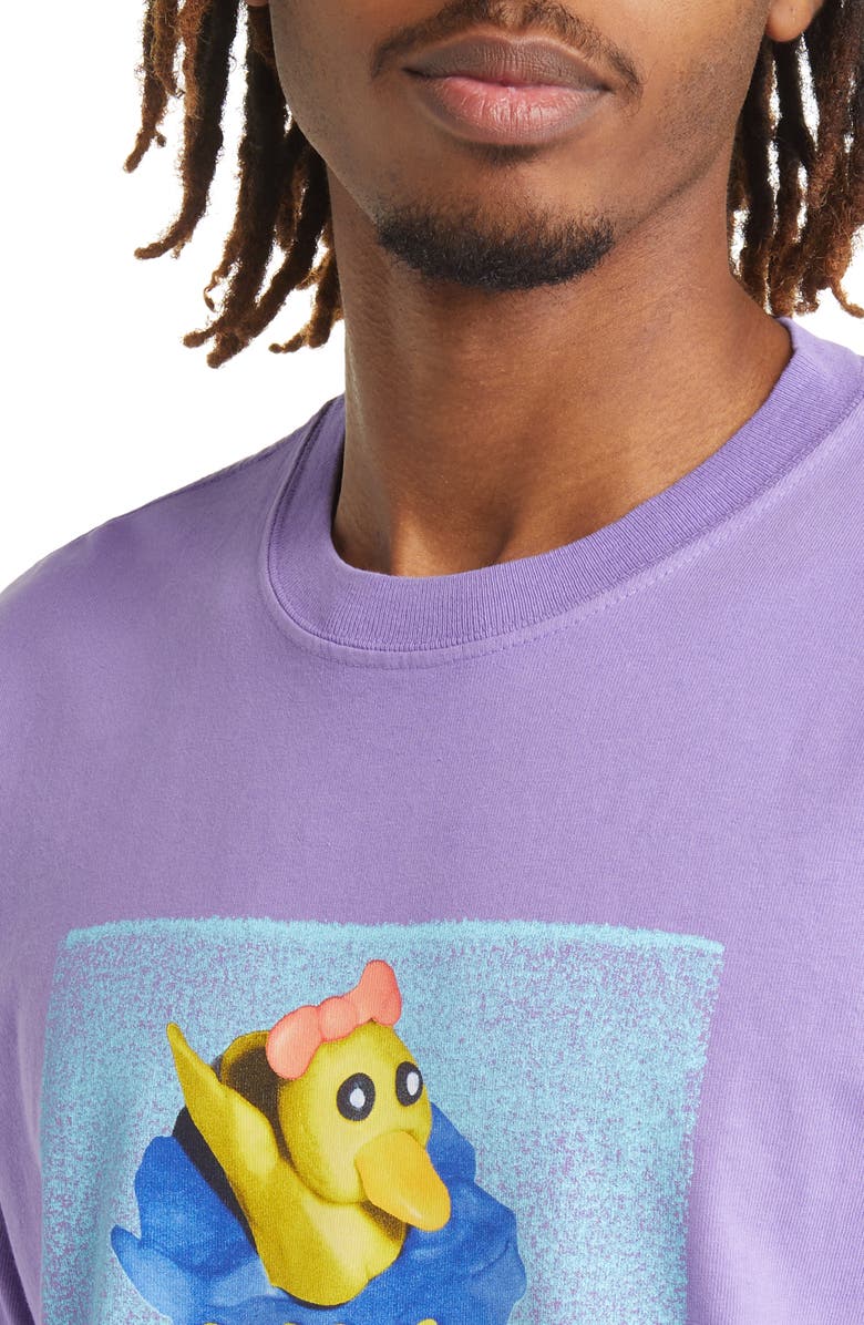 Obey Clay Duck Cotton Graphic Tee, Alternate, color,
