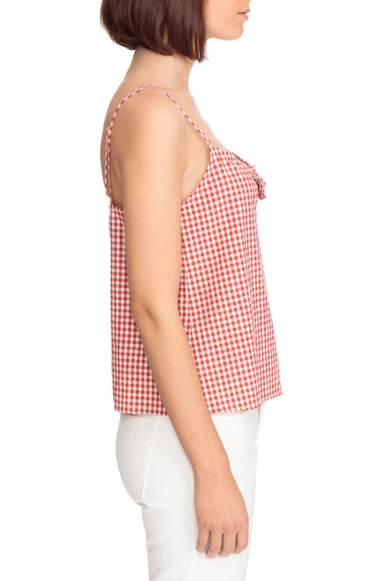 Sézane Suzie Gingham Top, Alternate, color, 