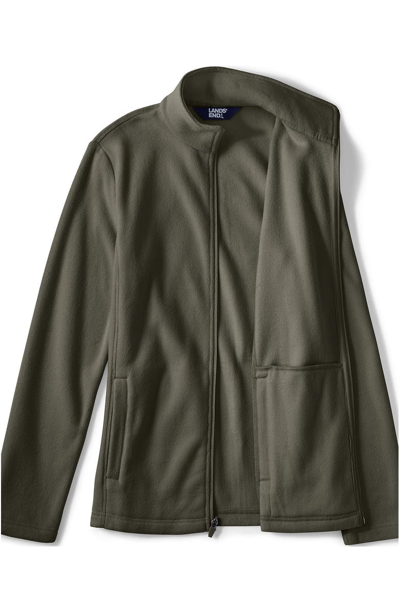 Lands' End Anyweather Fleece Full Zip Jacket, Alternate, color, Forest Moss Green