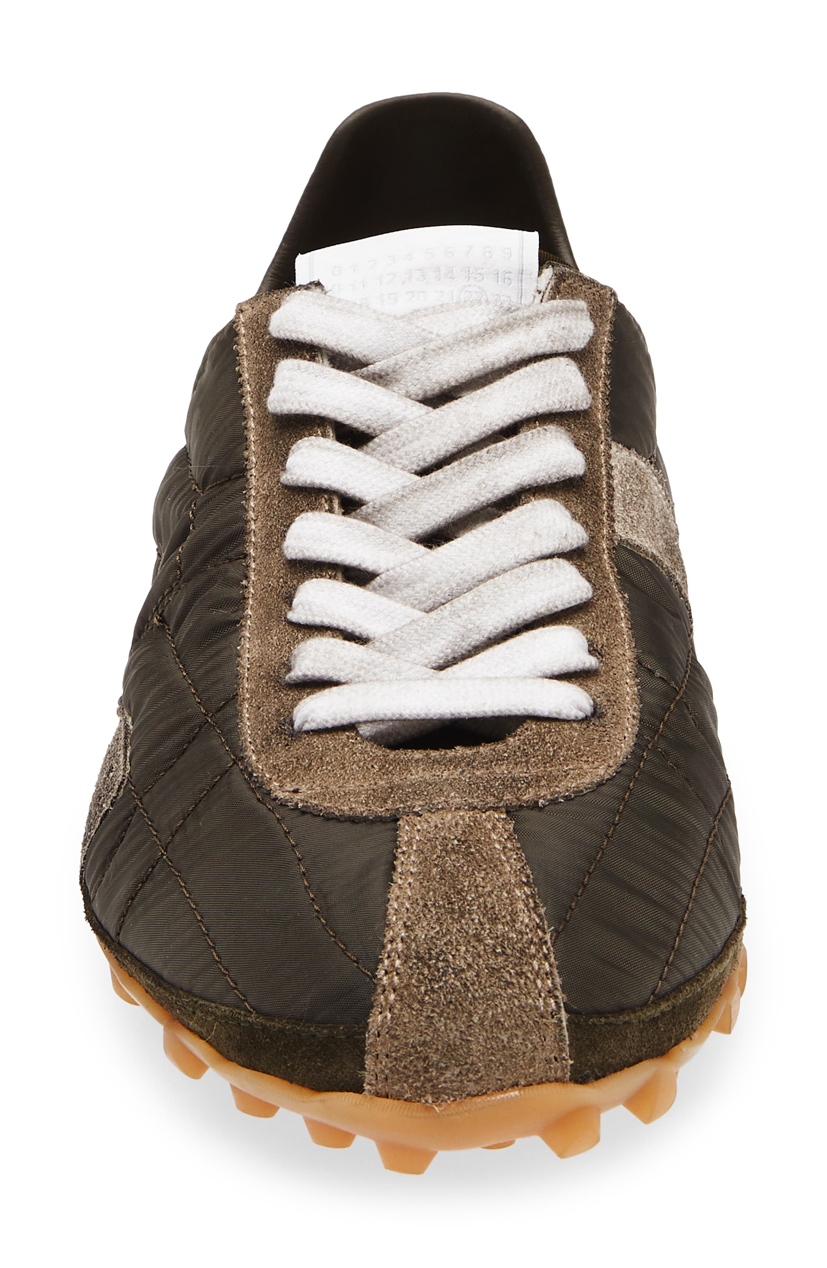 Maison Margiela Sprinters Sneaker, Alternate, color, Dark Green/ White/ Grey