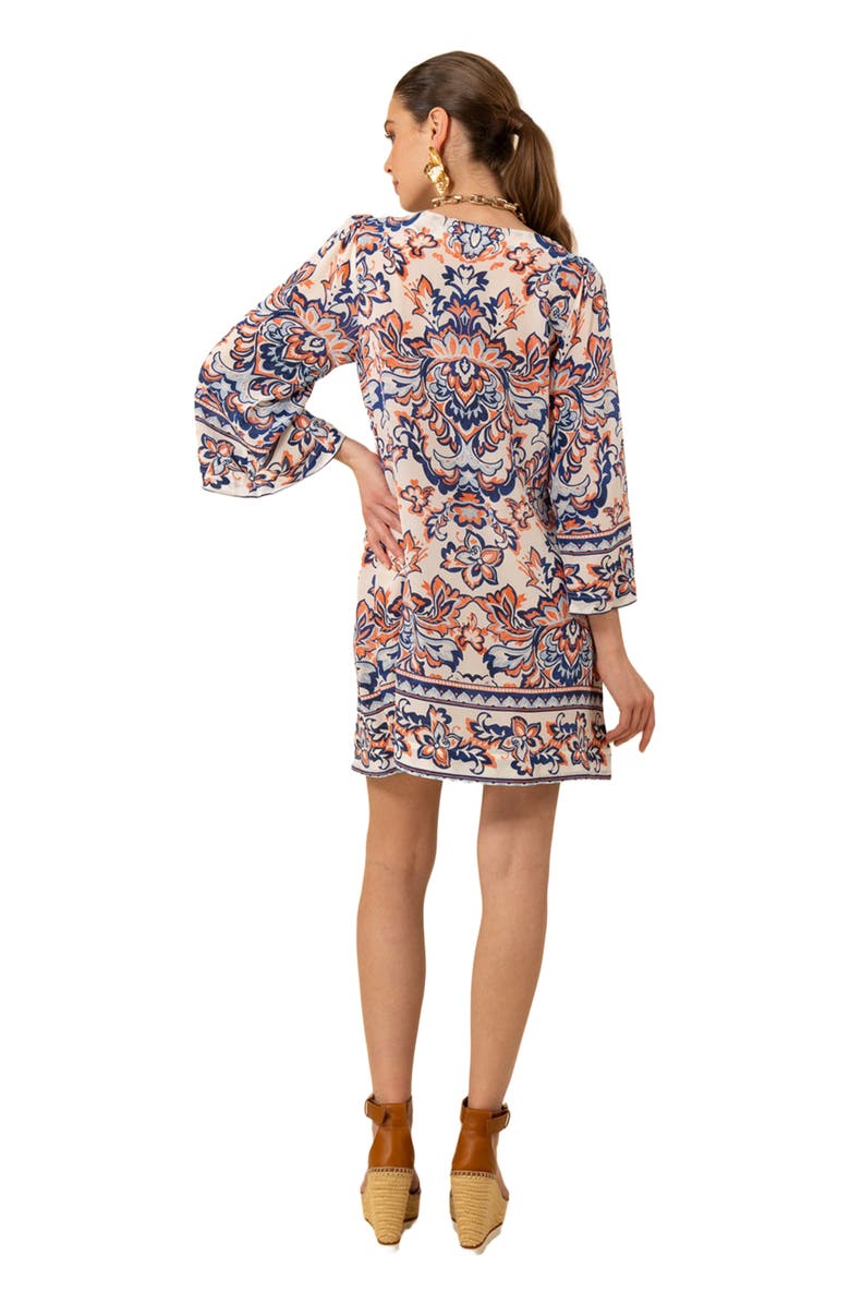 Hale Bob Flora Silk Dress, Alternate, color,
