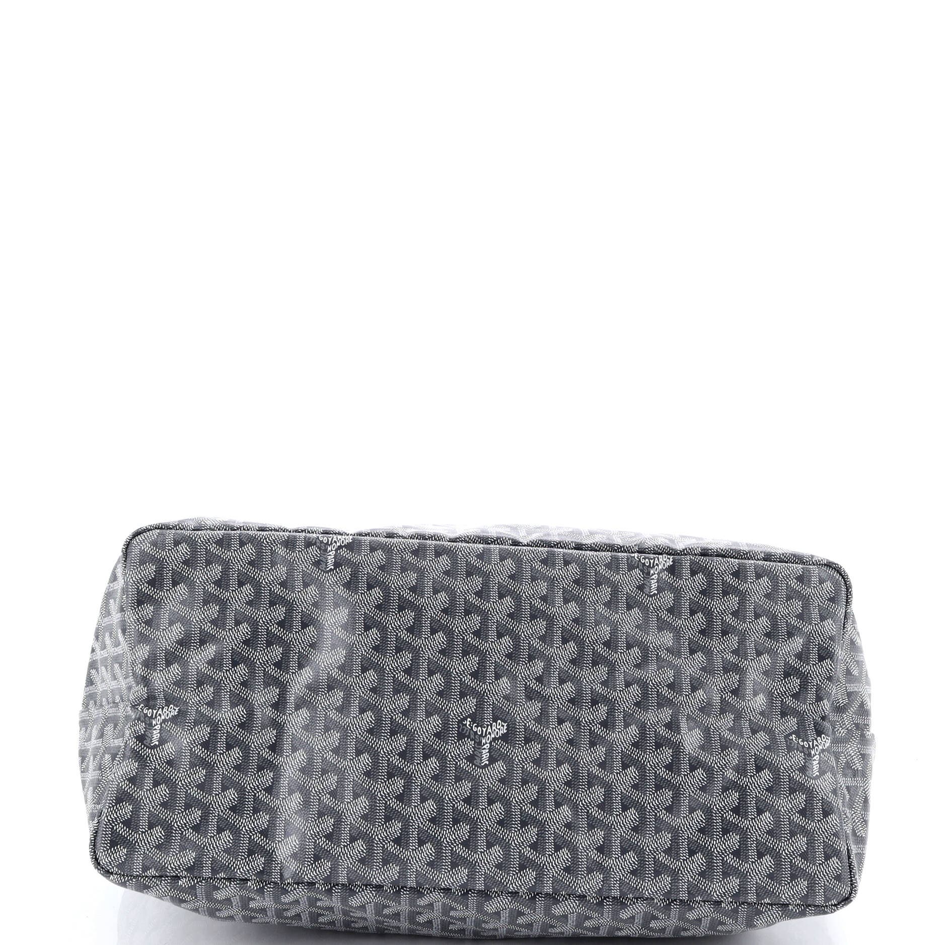 Pre-Owned Goyard Saint Louis Tote Coated Canvas GM, Alternate, color, Gray