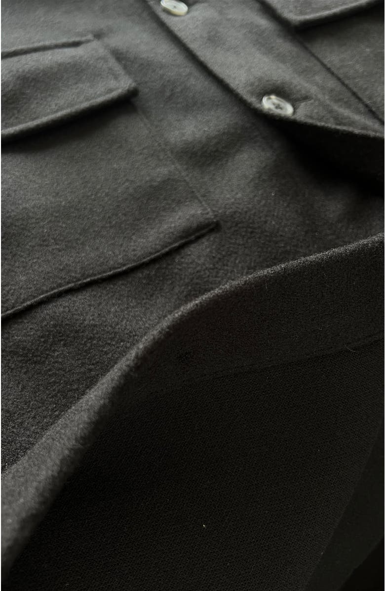 NANA JUDY Durant Shacket, Alternate, color, Black