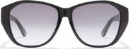Saint Laurent 57mm Best Oval Sunglasses