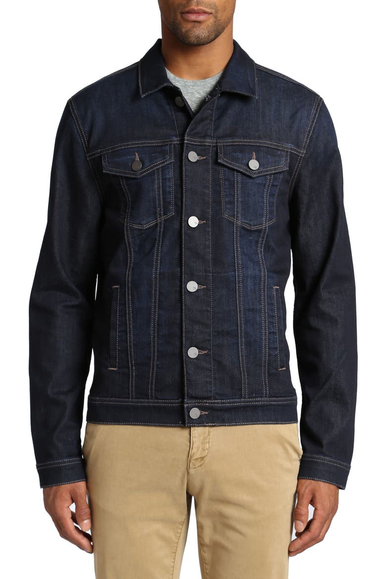 Travis Denim Jacket, Main, color, DEEP COMFORT