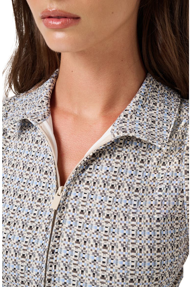 Moveknit Zip Crop Top, Alternate, color, ENGLISH MANOR MULTI