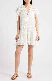 Cleobella Organic Cotton Eyelet Minidress