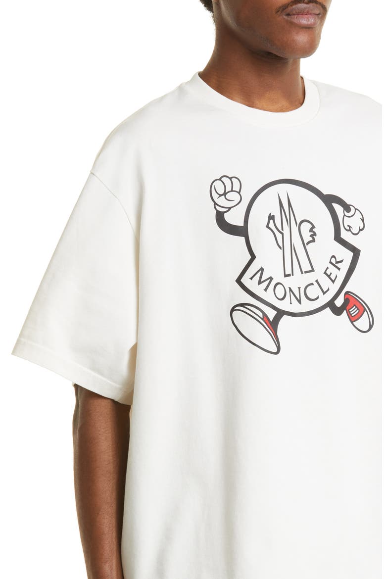 Moncler Running Logo Graphic Tee (Men) | Nordstrom