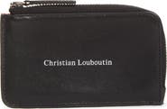 Christian Louboutin Canopy Zip Leather Card Holder