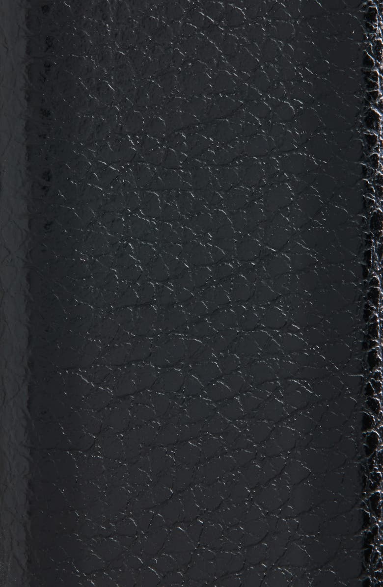 BOSS Elloy Leather Belt, Alternate, color, Black