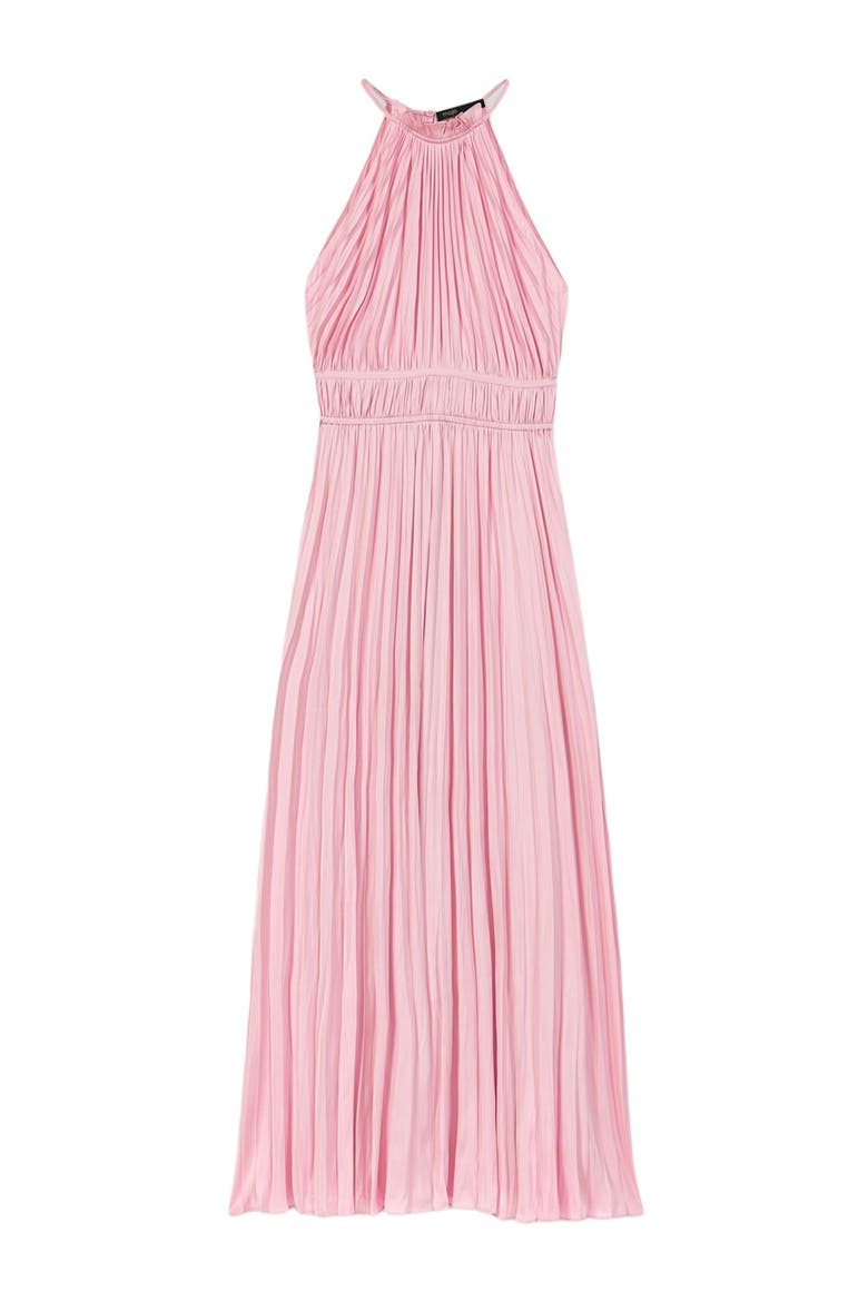 Pleated maxi dress, Alternate, color, Pink