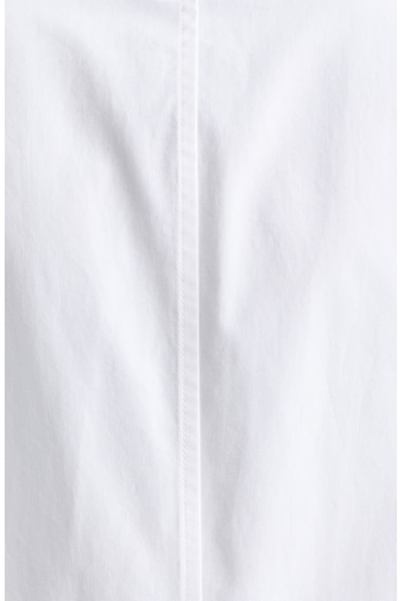 Fitted Cinch Waist Shirt, Alternate, color, WHITE