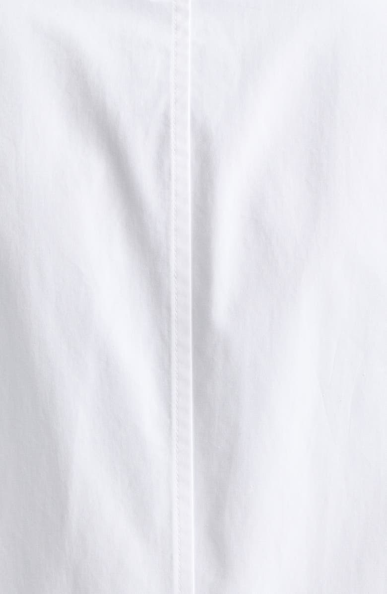 Lafayette 148 New York Fitted Cinch Waist Shirt, Alternate, color, White