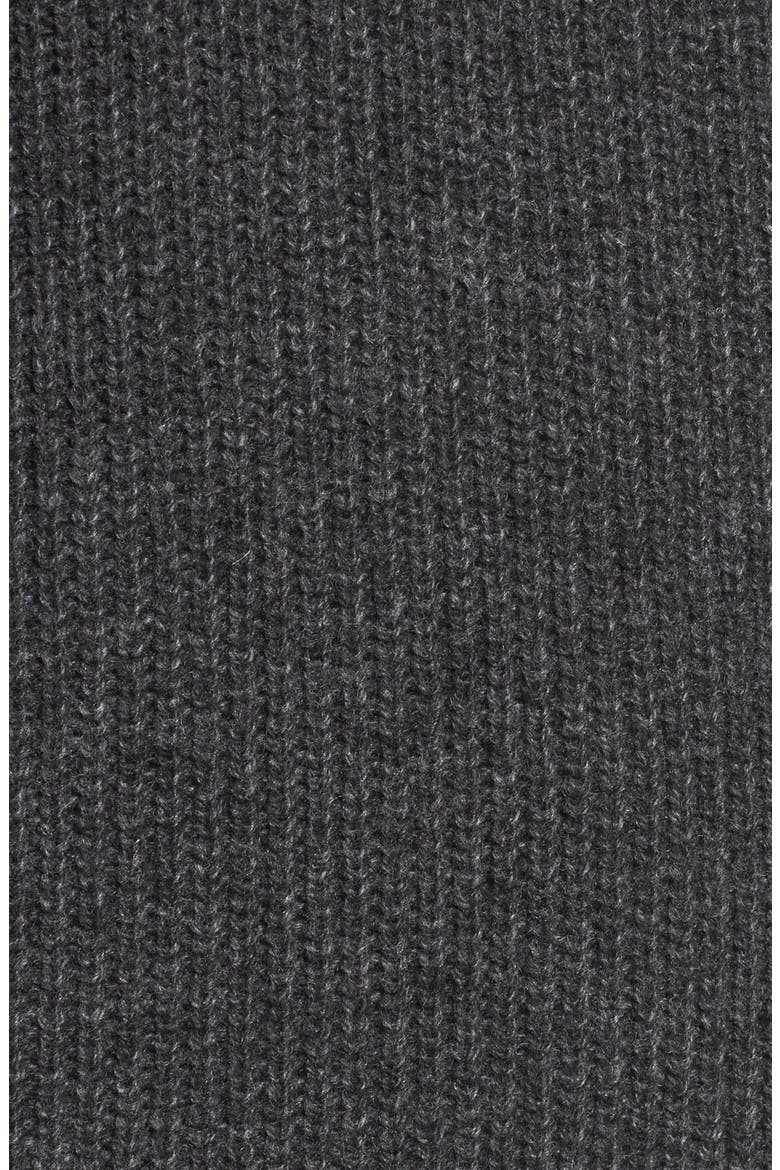 Tie Sleeve Sweater Dress, Alternate, color, GREY DARK CHARCOAL HEATHER