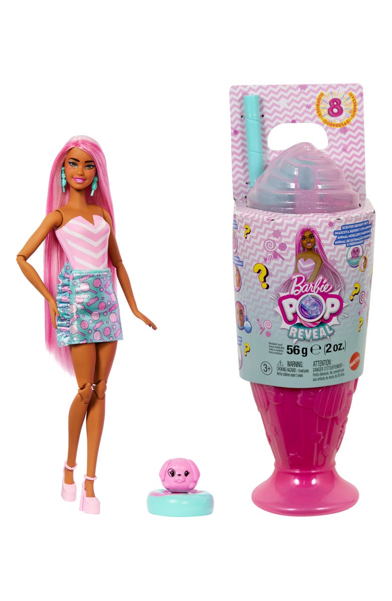 Barbie Sweet Treat Pop Reveal Barbie<sup>®</sup> Playset, Main, color,