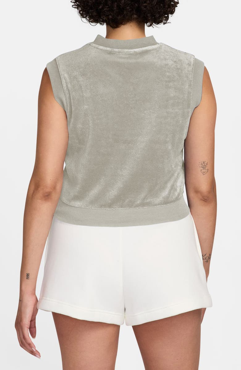 Nike Sportswear Chill Terry Tank, Alternate, color, Sail