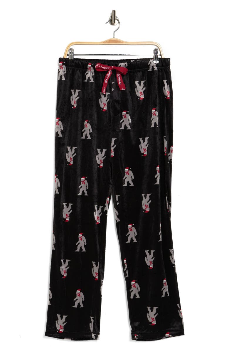 Columbia Brushed Flannel Pajama Bottoms, Alternate, color, 