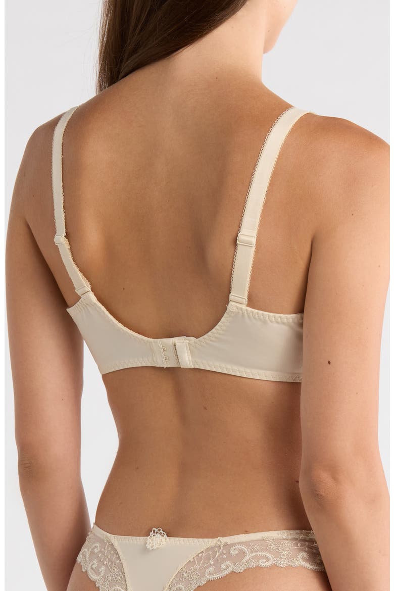 'Delice' Embroidered Underwire Bra, Alternate, color, TOPAZ BEIGE