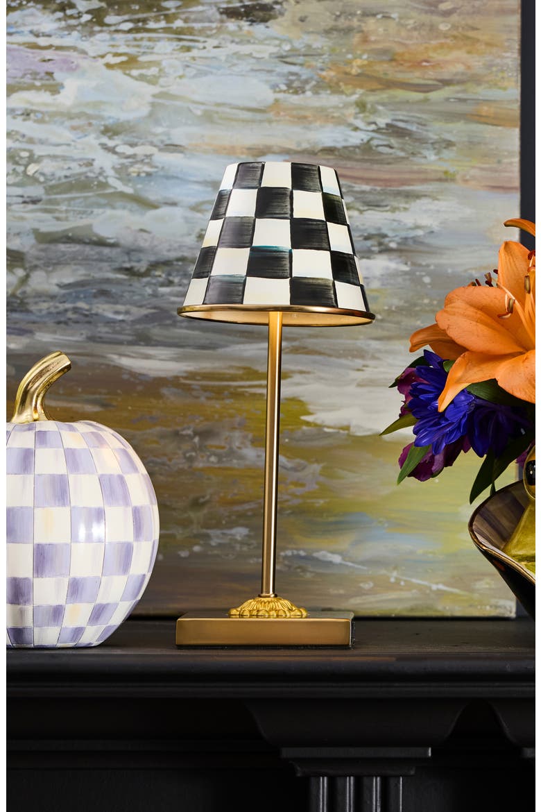 Courtly Check Rechargeable LED Cafe Table Lamp, Alternate, color, COURTLY