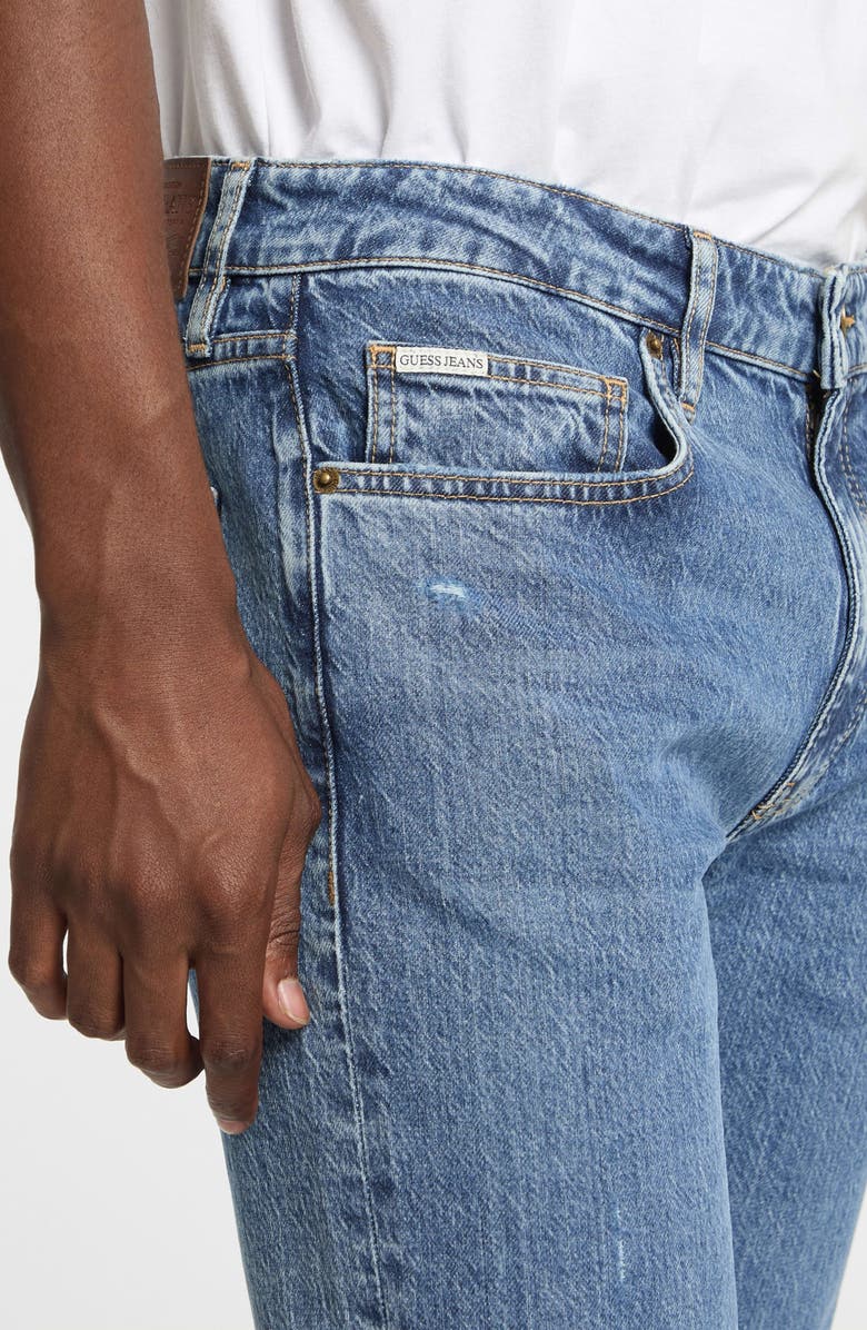 GUESS JEANS GJ G14 Slim Leg Jeans, Alternate, color, 