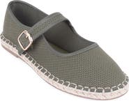 Tahari Willow Esapdrille Mary Jane Flat