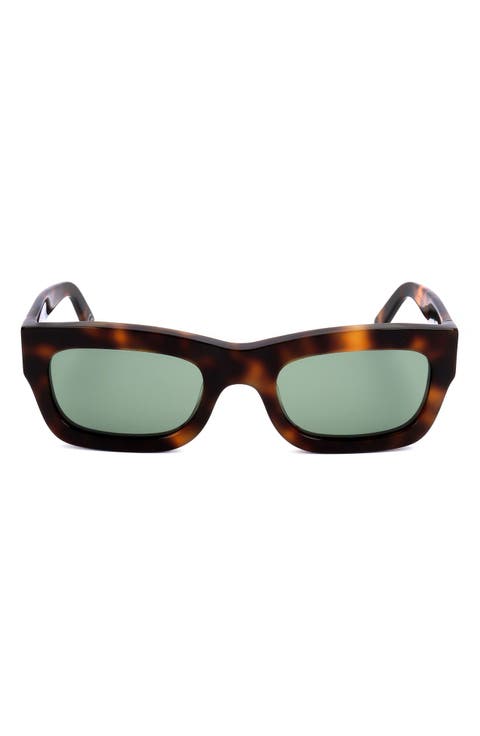 52mm Square Sunglasses
