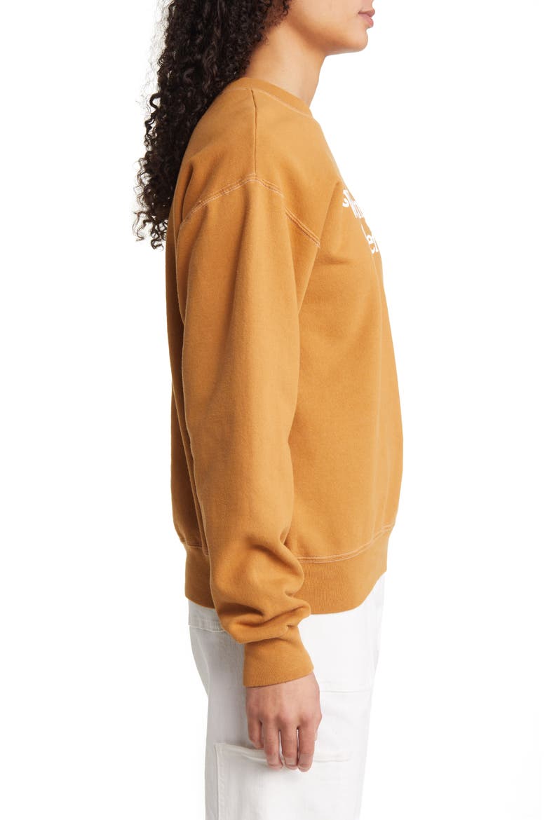 Gender Inclusive Women Are Powerful Graphic Sweatshirt, Alternate, color, OCHRE