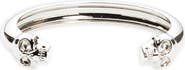 McQueen Men's Twin Skulls Cuff Bracelet