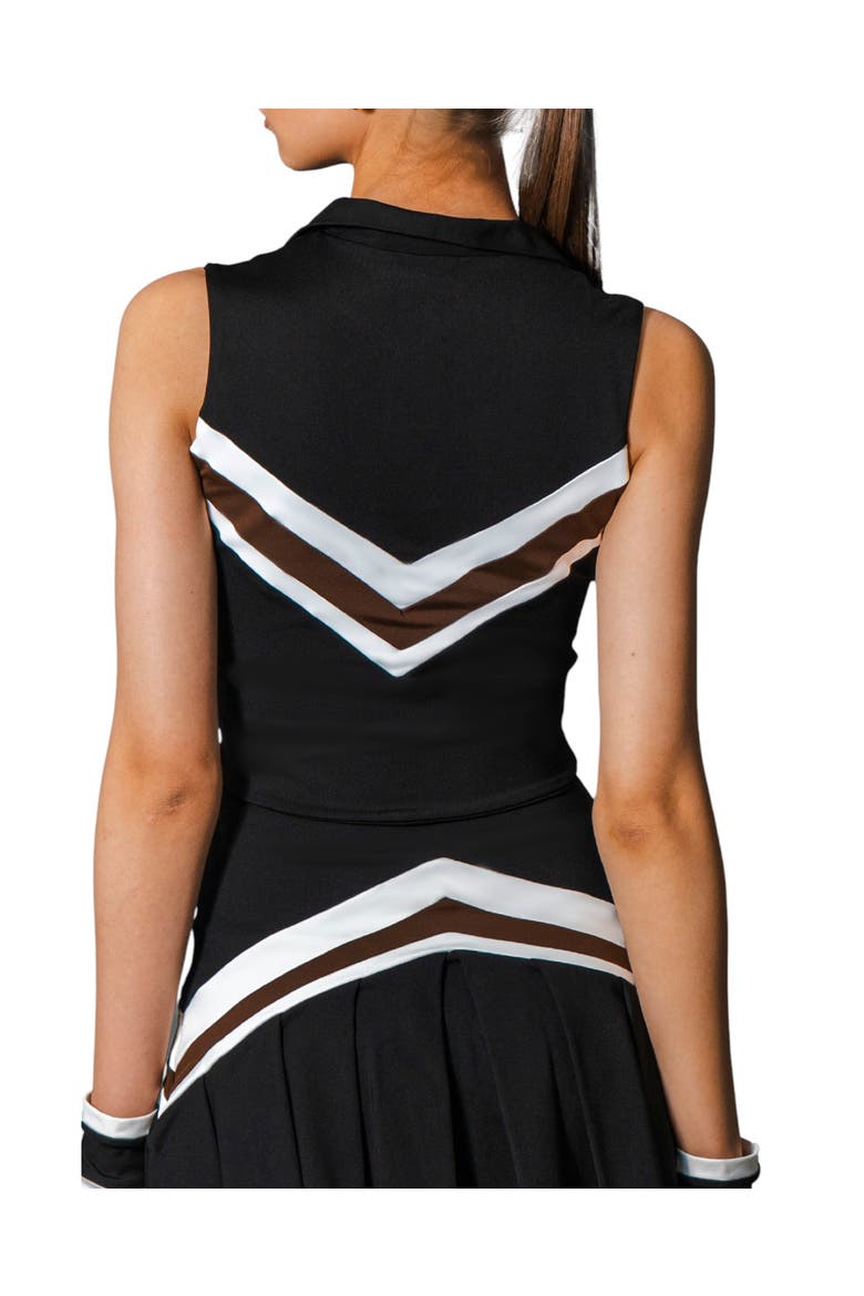 Serena Top, Alternate, color, Black-Chantilly-Dark Chocolate