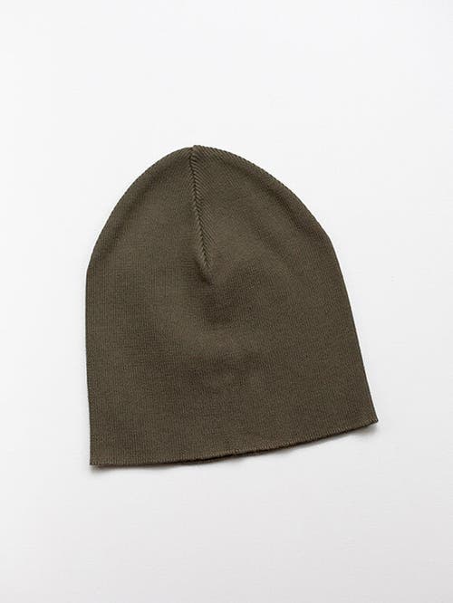 The Simple Folk The Knit Beanie In Olive