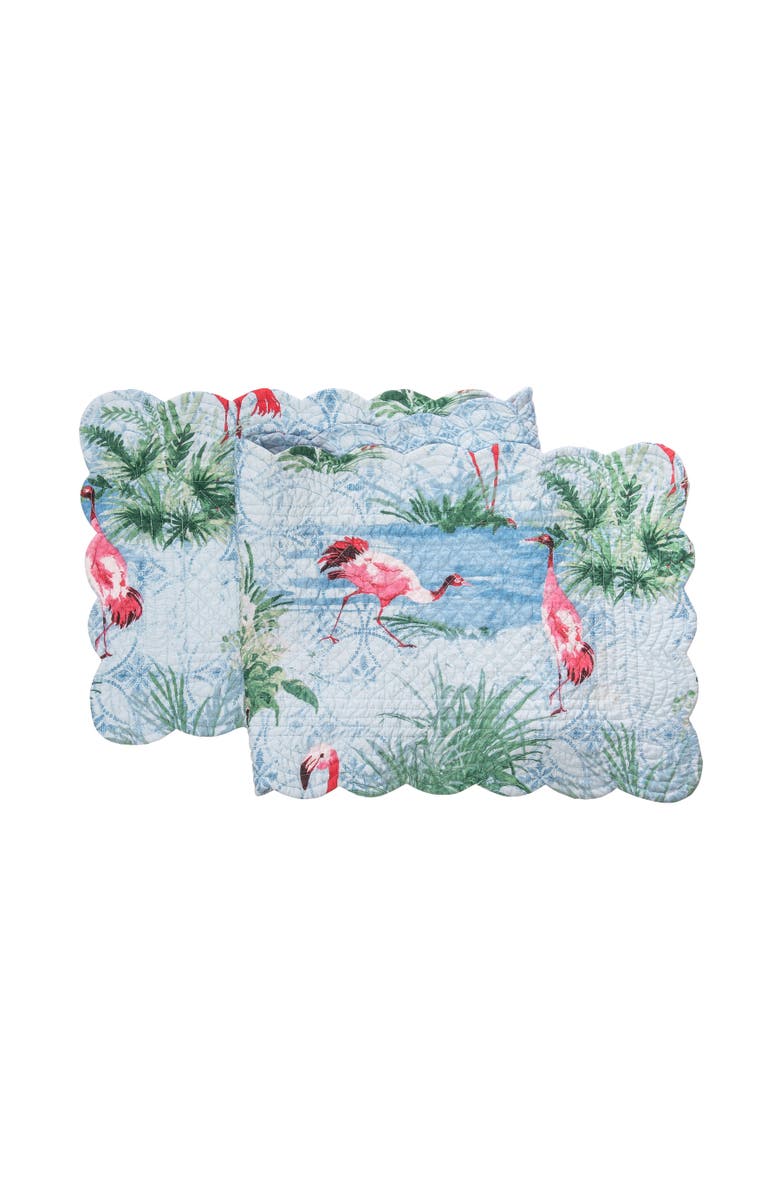 C&F Home Paradise Coast Table Runner, Main, color, Green