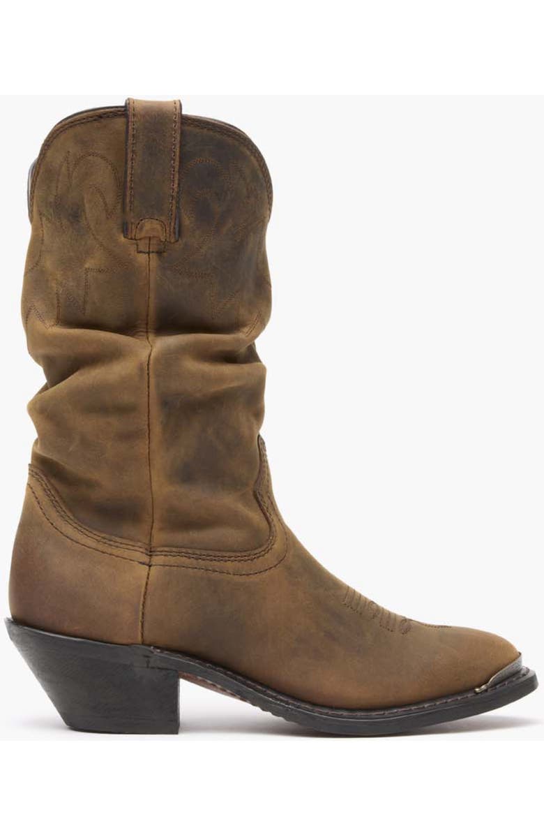 DURANGO Women's Slouch Western Boot, Main, color, Distressed Tan