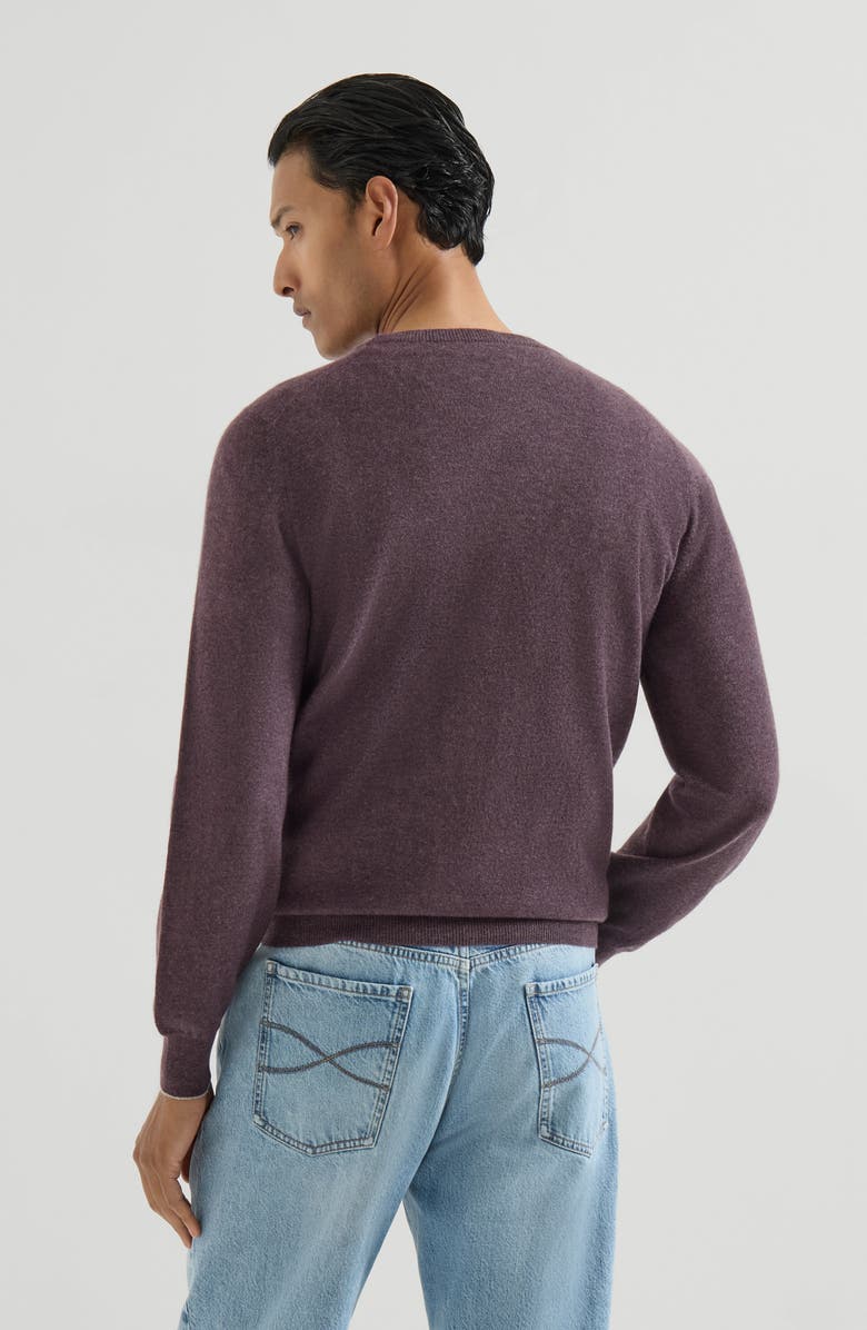 Brunello Cucinelli Cashmere sweater, Alternate, color, Grey