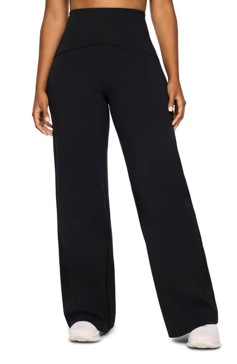High Waist Wide Leg Performance Pants
