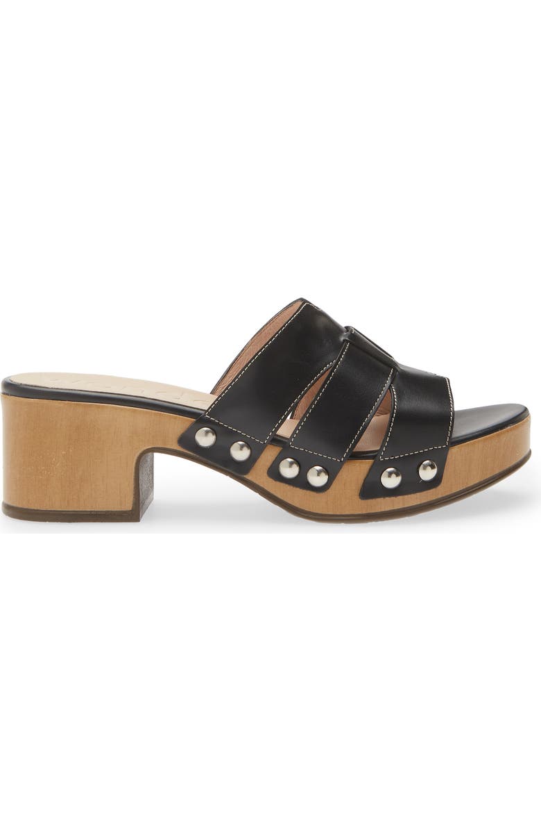 Wonders Platform Slide Sandal, Alternate, color, Tokat Black