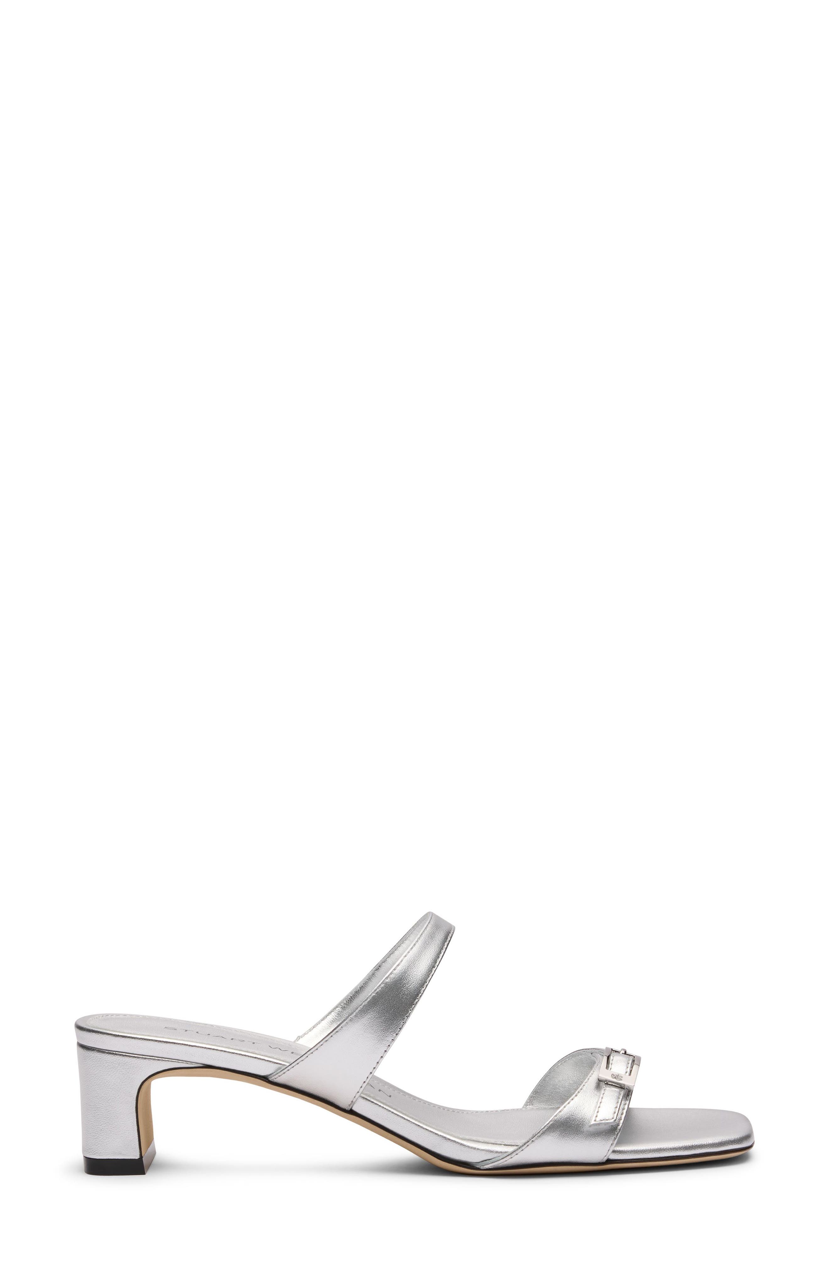 Baby Babette Slide Sandal, Alternate, color, SILVER