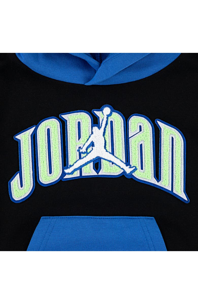 Jordan Gametime Fleece Hoodie & Joggers Set, Alternate, color, Black
