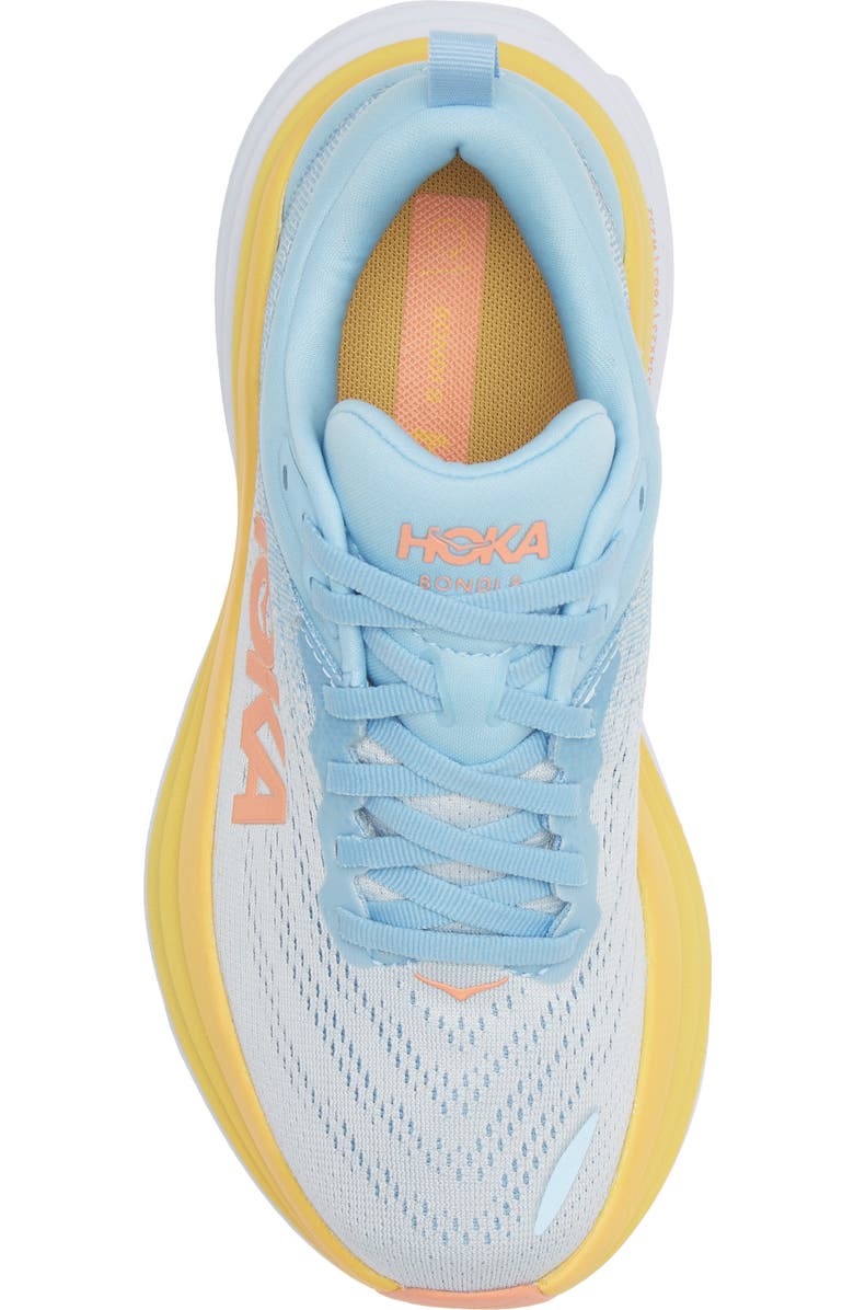 HOKA Bondi 8 Running Shoe, Alternate, color, Summer Song / Country Air