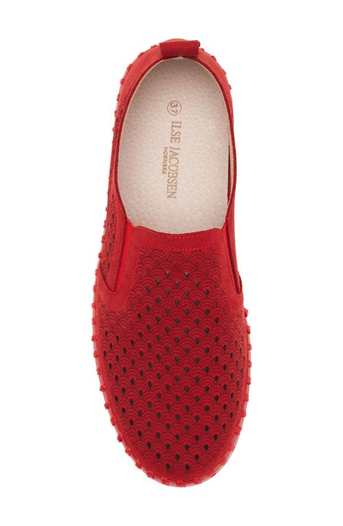 Ilse Jacobsen Tulip Slip-on Sneaker In Red